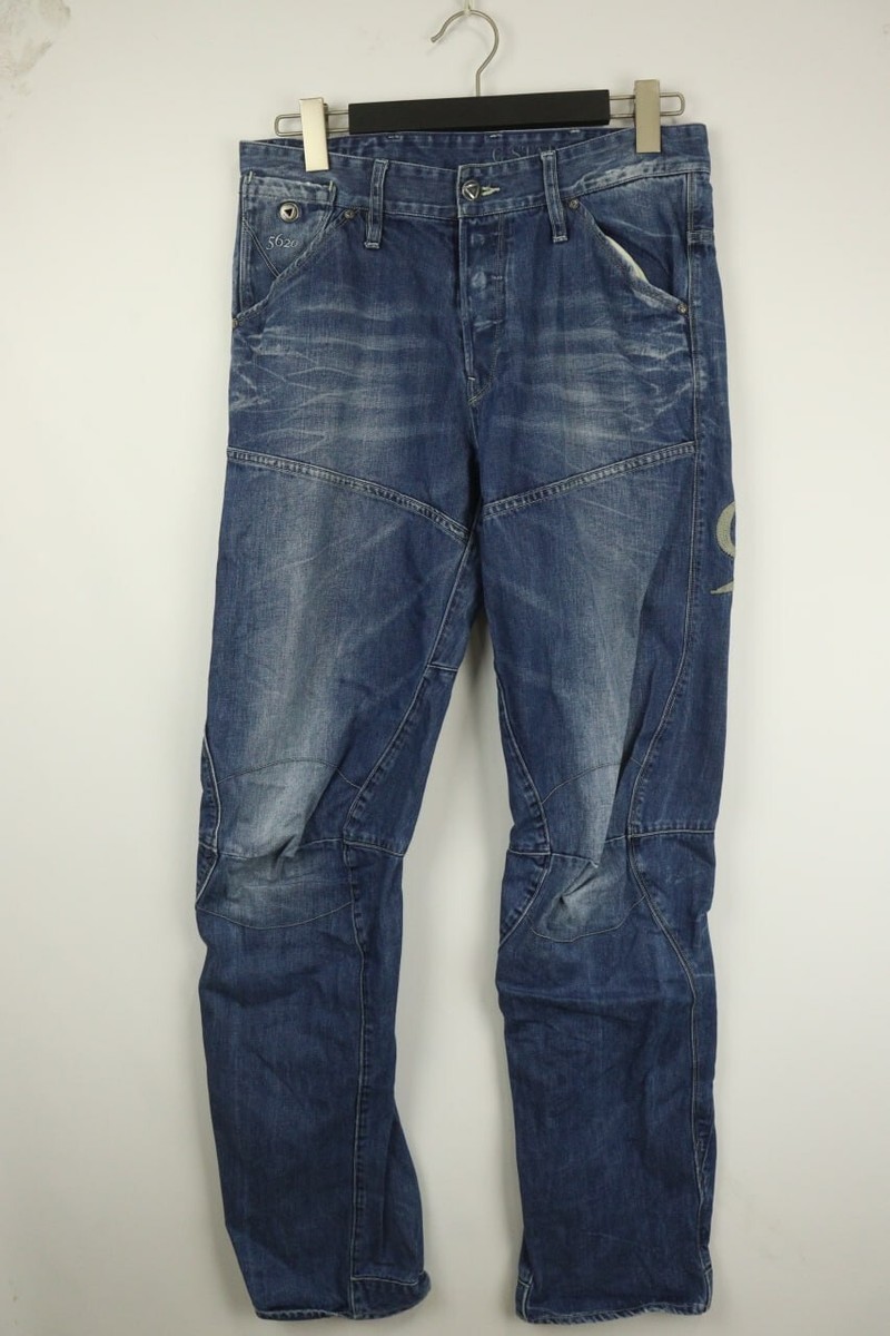 G-STAR RAW　MOTOR 5620 TAPERED EMBRO　32 G-STAR Denim MOTOR 5620 3D TAPERED EMBRO Blue Baggy Biker