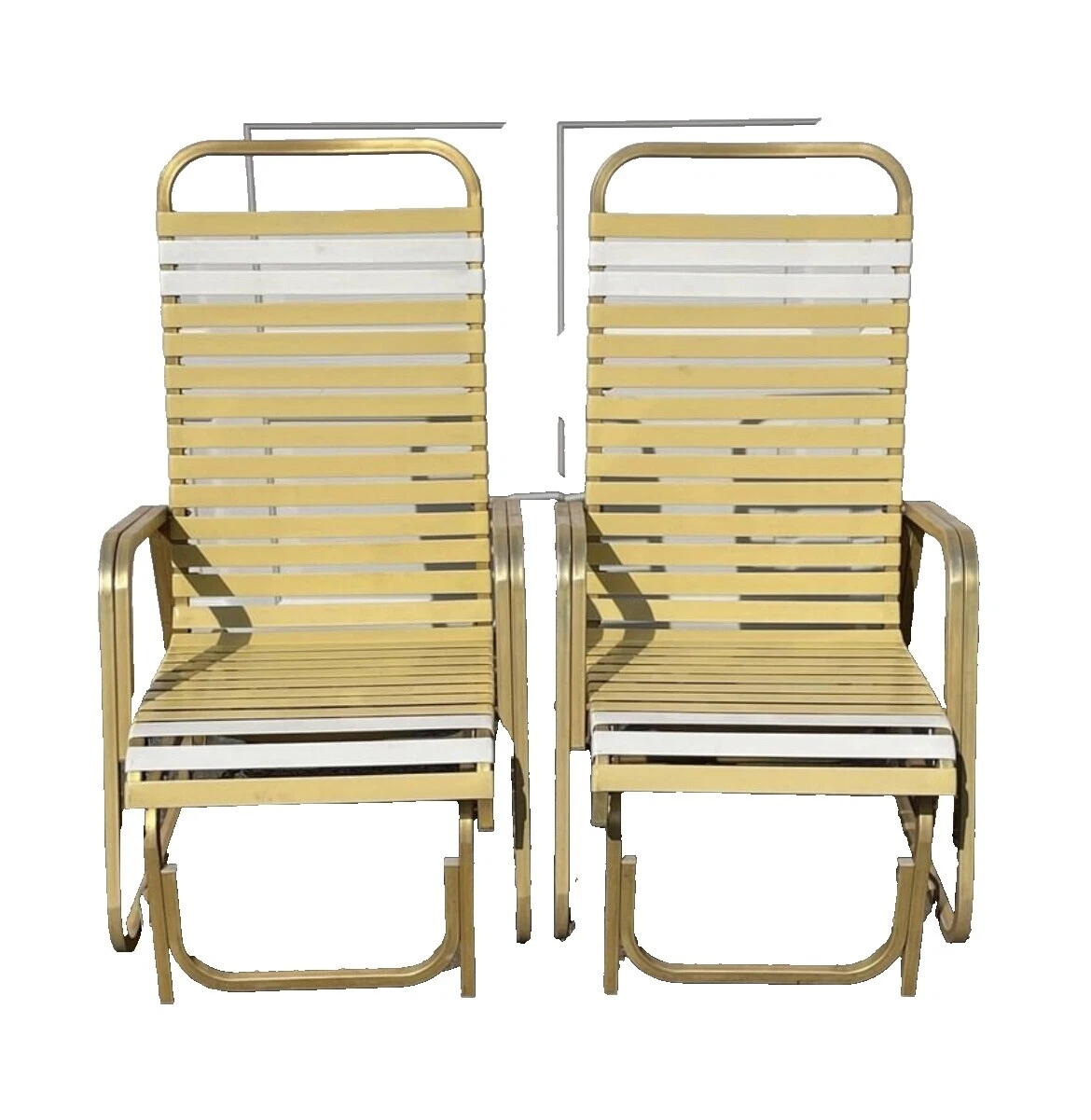 Sillas de patio Jordan marrones