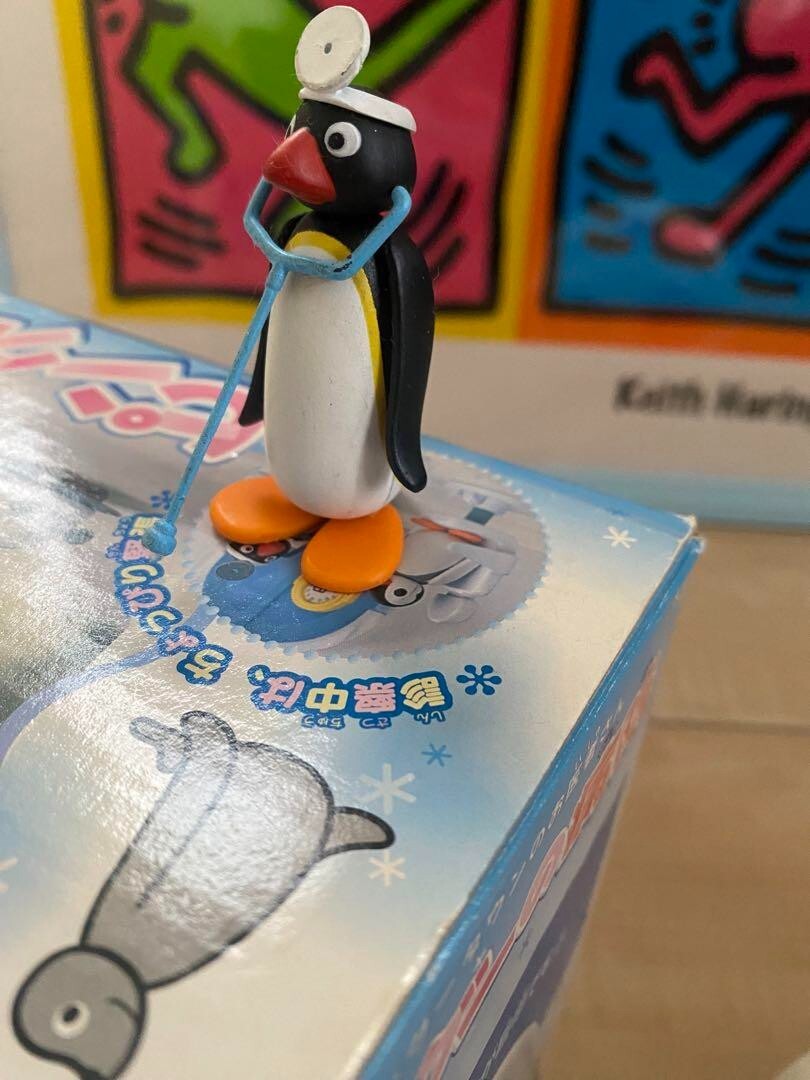 WAKUi Pingu World Collection Pingu's Hospital Miniature Pingu