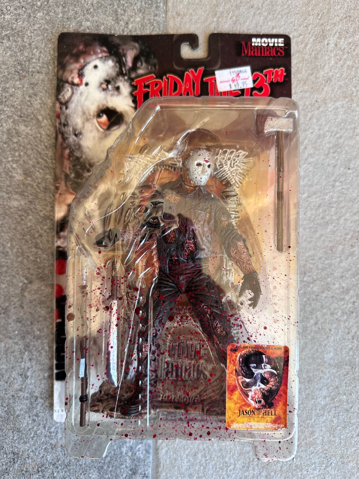 Movie Maniacs Friday The 13th Jason Voorhees Bloody Variant Action Figure