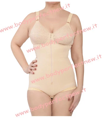 BODYPERFECT BODY ORTOPEDICO ADDOME SCHIENA GANCI CERNIERA COPPA B MADE IN ITALY