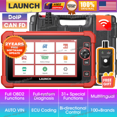 2025 LAUNCH X431 OBD2 Scanner CRP919X Bi-directional All System IMMO CAN FD/DoIP