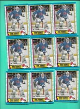 (9) RON TUGNUTT 1989-90 O-PEE-CHEE # 263 NORDIQUES ROOKIE NM-MT CARD (H8282)