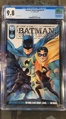 Batman Urban Legends #6 CGC 9.8 Robin Tim Drake DC Comic 2021 NM