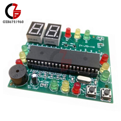 51 Single-chip Microcomputer Traffic Light Signal Light DIY Assembly Parts DC5V