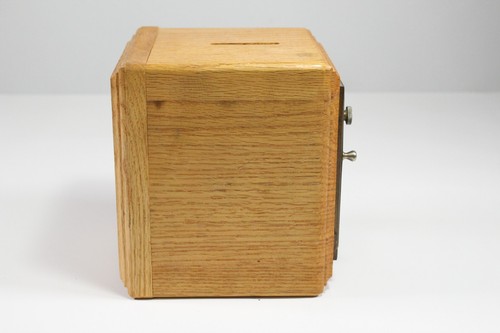 Vintage Post Office Box Bank #41 with Combination Corbin Cabinet Lock Wood - Picture 5 of 8