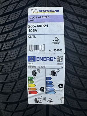 Michelin Pilot Alpin 5 SUV 265/40 R21 105V XL M+S DOT 25/24  NEU