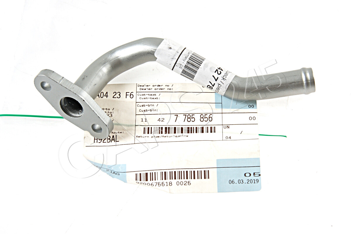 Genuine BMW E53 E60 E61 E65 Estate Turbocharger Return Pipe OEM 