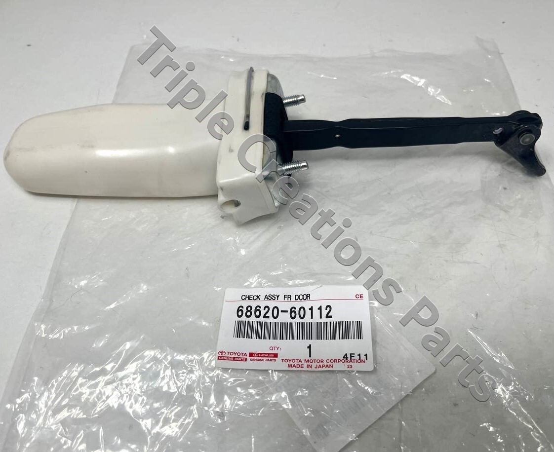Toyota Genuine 68620-60112 Check Assy Front Door LH 6862060112 OEM