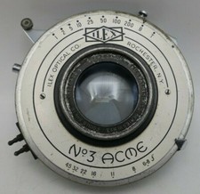 Goerz Dagor Series III No. 3 8 1/4" 8.25" / 210mm F6.8 4x5 Large Format Lens