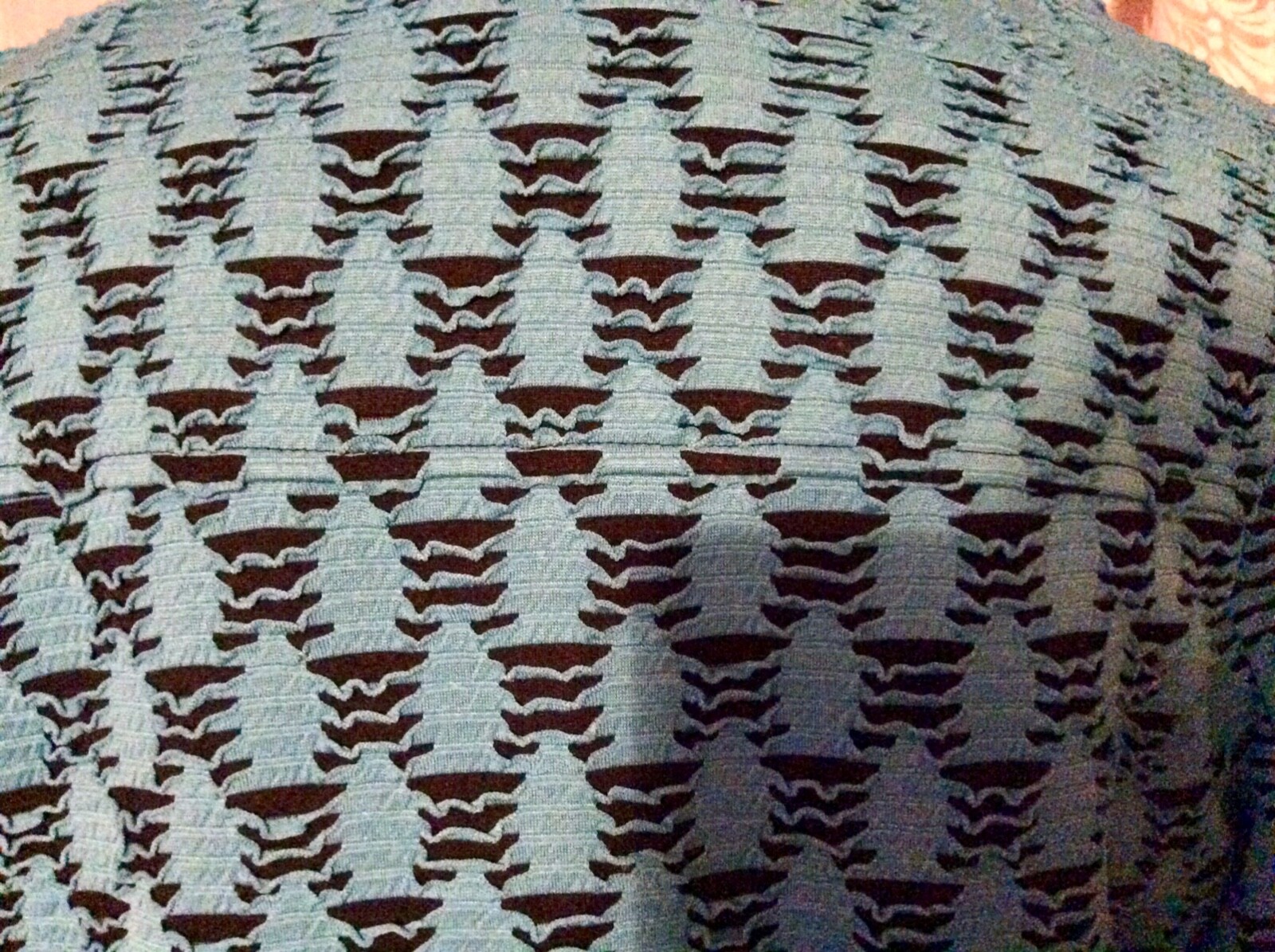 Rafael Jacket Zip Front Knit Easter Spring Blue T… - image 7