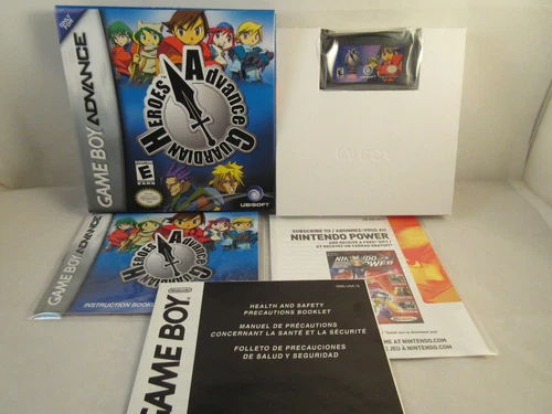 Advance Guardian Heroes (Nintendo Gameboy Advance, 2003) CIB Complete - Rare
