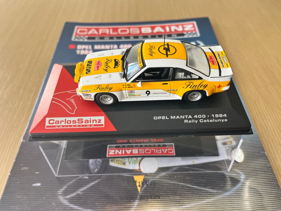 OPEL MANTA 400 RALLY CATALUNYA 1984 1:43 C.SAINZ-J.L.OROZCO + FASCICULO Cristino - Imagen 2 de 4
