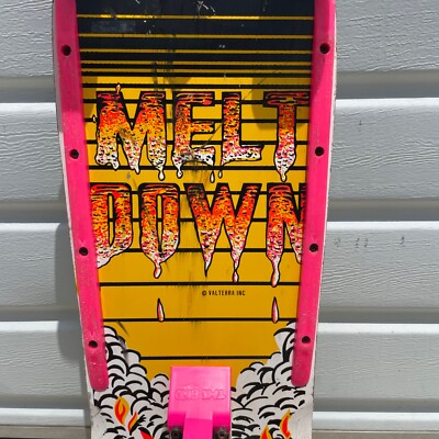 Vintage 1984 Valterra Complete Skateboard Rare 