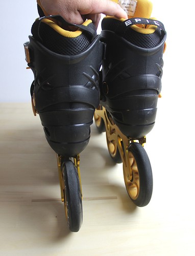 EPIC SKATES 125 mm Engage pattini velocità in linea 3 ruote taglia 7 - Foto 10 di 11