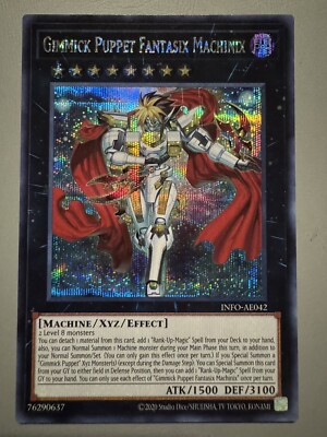 YUGIOH GIMMICK PUPPET FANTASIX MACHINIX ASIA ENGLISH INFO-AE042
