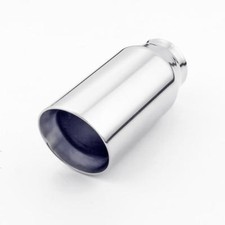 2 18 Inch Inlet Dual Wall 3 Inch Slant Out 7 Long Stainless Steel Exhaust Tip