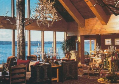 THE EDGEWATER postcard - Hotel, Restaurant USA