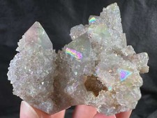 White Angel AURA QUARTZ Crystal Cluster - Spirit Quartz, Crystal Decor, 51964