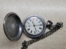 VINTAGE USSR MADE POCKET WATCH MOLNIJA