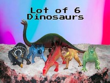 Dinosaur Toys Lot Of 6