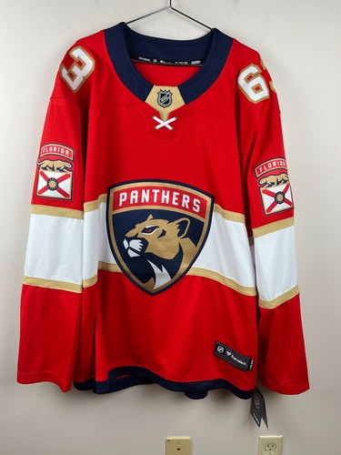 Fanatics Florida Panthers Brad Marchand #63 Red Jersey Men’s Size 2XL NHL Hockey
