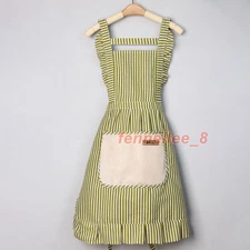 Aprons for Women Home Workwear Aprons Cotton and Linen Kitchen Baking Apron
