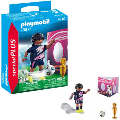 Playmobil Special Plus 70875 Football Player Figurines Sports Construction Games