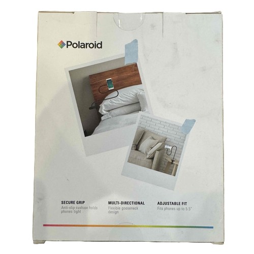 New Polaroid Universal Grip Multi-Directional Adjustable Smartphone Holder - Picture 2 of 4