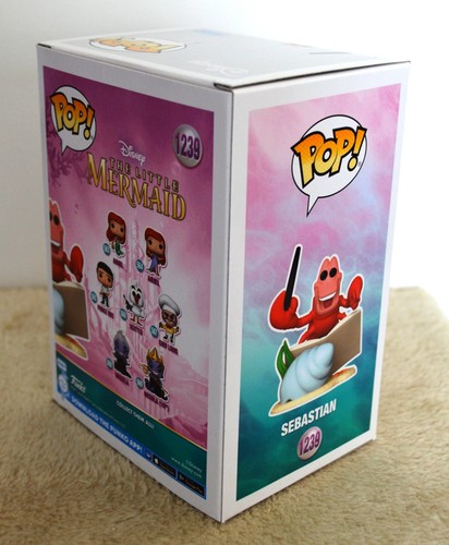 Disney  The Little Mermaid    Funko pop    SEBASTIAN    1239    Edition Spéciale - Photo 5/7
