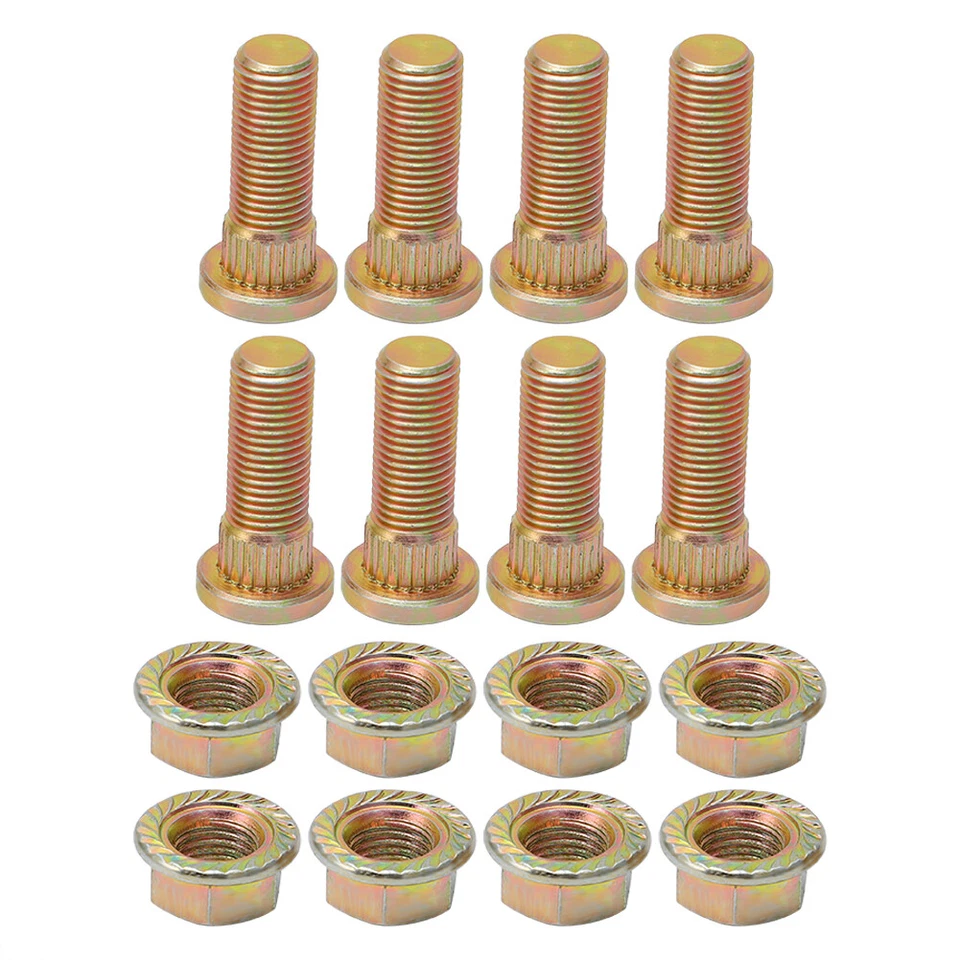 Front Rear Wheel Hub Studs Nuts For Polaris RZR Ranger Sportsman 800 700 600 500 - Image 2 of 4