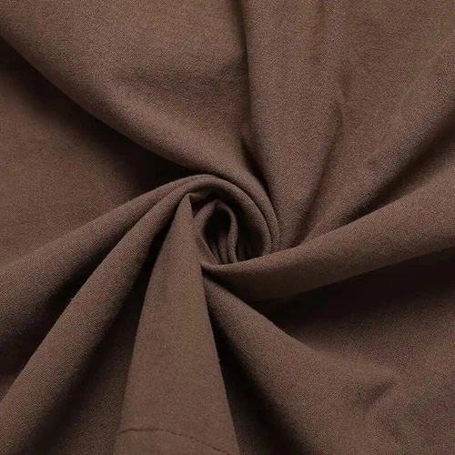 Damen Baumwollrock elastische Taille Midirock Seitentaschen Freizeit einfarbig A-Linie - Bild 14 von 19