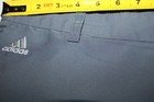 MEN'S ADIDAS CLIMA-LITE FLAT FRONT GOLF PANTS 38X30 GREY GRAY 100% POLYESTER — photo 9