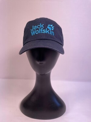 Jack Wolfskin Kids Blue Baseball Cap Hat StrapBack One Size