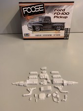 Revell 125 Foose Ford Fd-100 Pick Up Roush Racing Engine And Parts