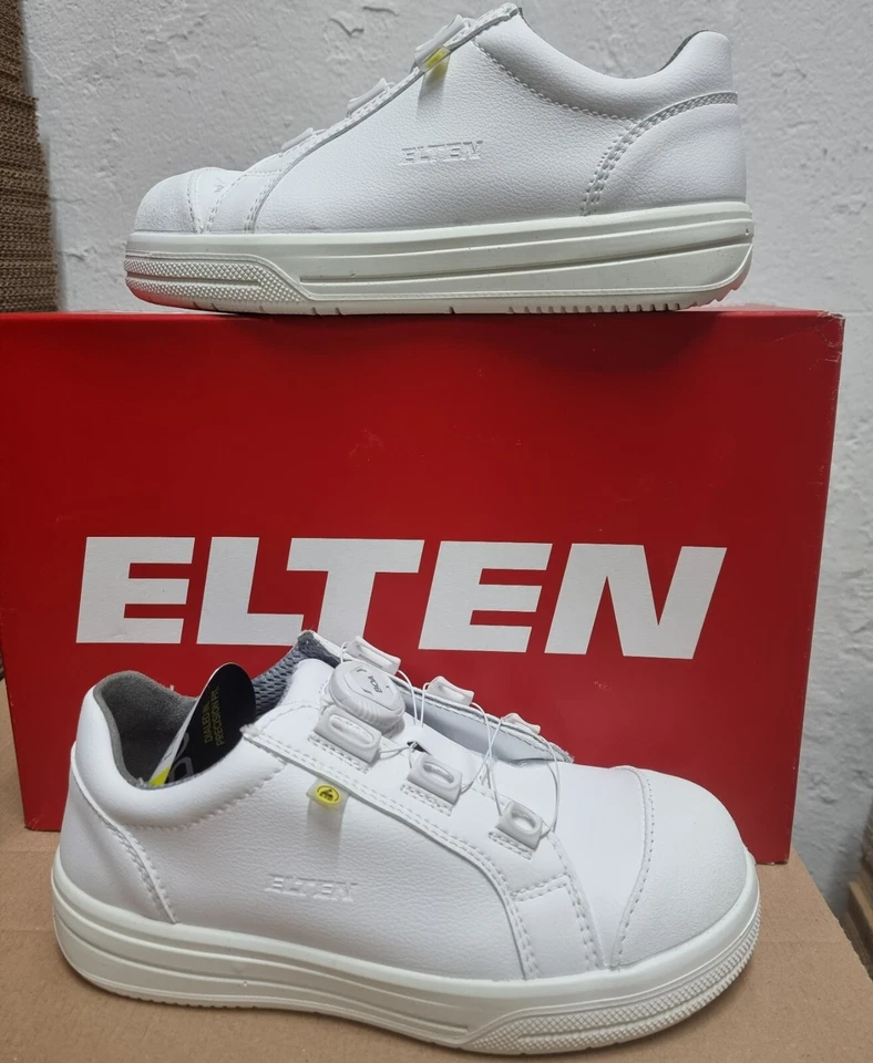 ELTEN Sicherheitsschuhe weiß 'Ghost BOA Low ESD S3' Arbeitsschuhe (Gr. 35-48)