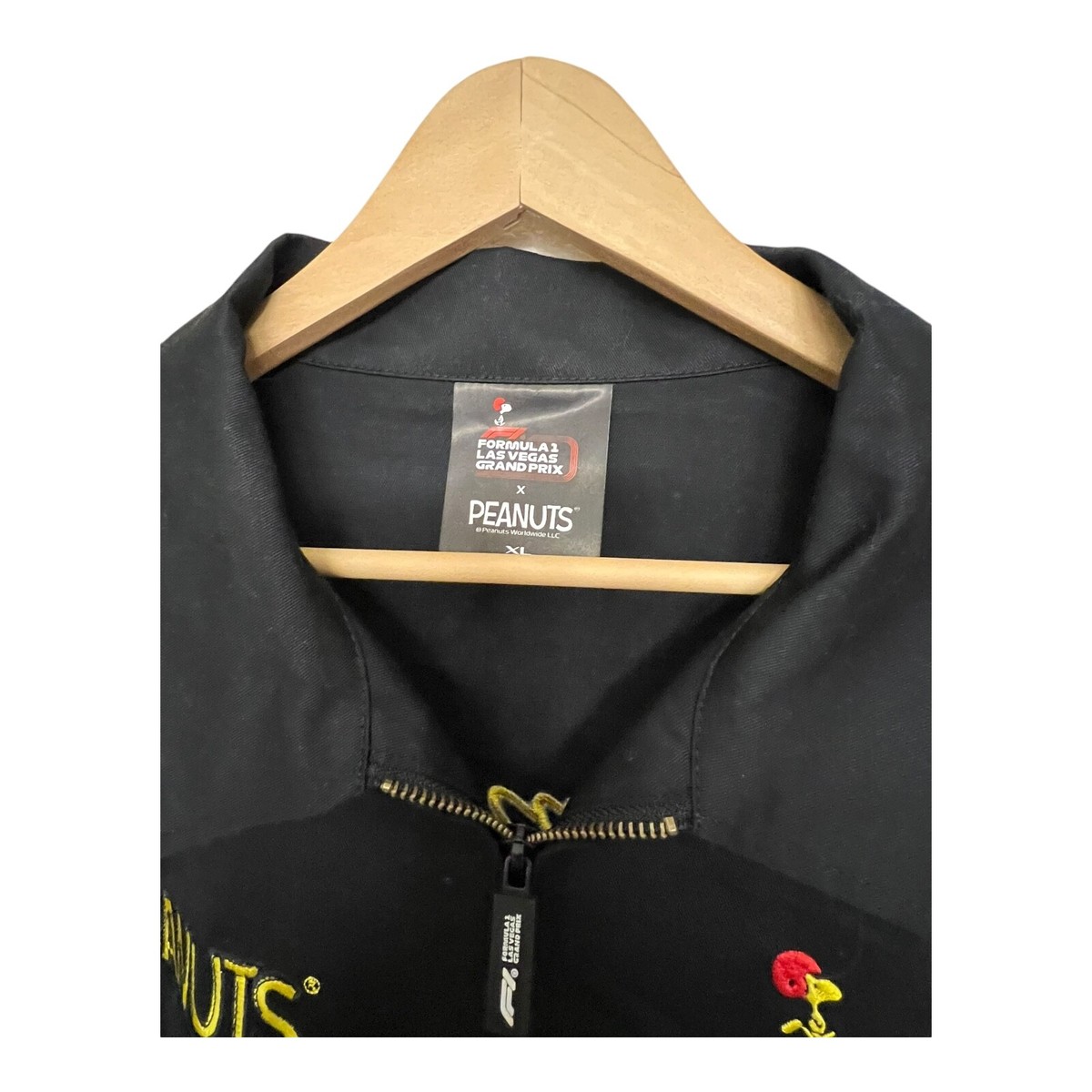 2024 XL F1 Formula One Las Vegas PEANUTS X F1 Collab Black