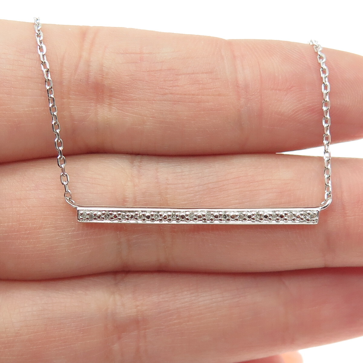 Aperto Diamante Aperto In Argento Sterling 925 - Ciondolo Con Diamante Simulato 3.50 Ct Baguette Collana Cuore - Foto 7