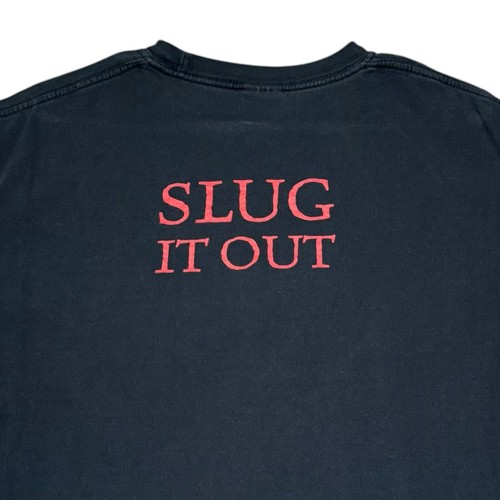 2006 M&O Knits Slither Slug It Out Horror Movie Shirt Adult Size Medium - Picture 5 of 7