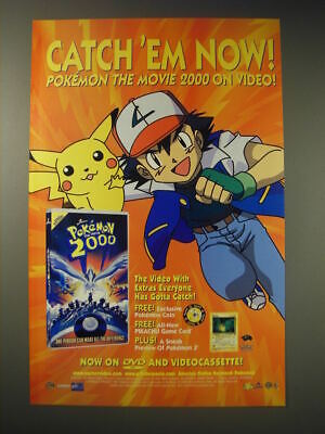 2001 Pokemon The Movie 2000 Video Advertisement - Catch 'em Now! 