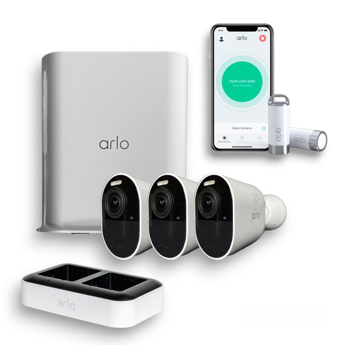 Arlo Ultra 4K Camera Smart Security System with Color Night