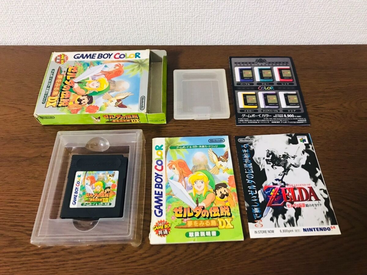 The Legend of Zelda Link's Awakening DX NTSC Gameboy 