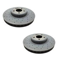 Mercedes-Benz Genuine AMG Brake Discs Pair Vented Front E-Class W213 A0004218700