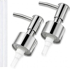 Universal Soap Pump Heads: 2-Pack Replacement for 28/400 Bottles 26-28mm