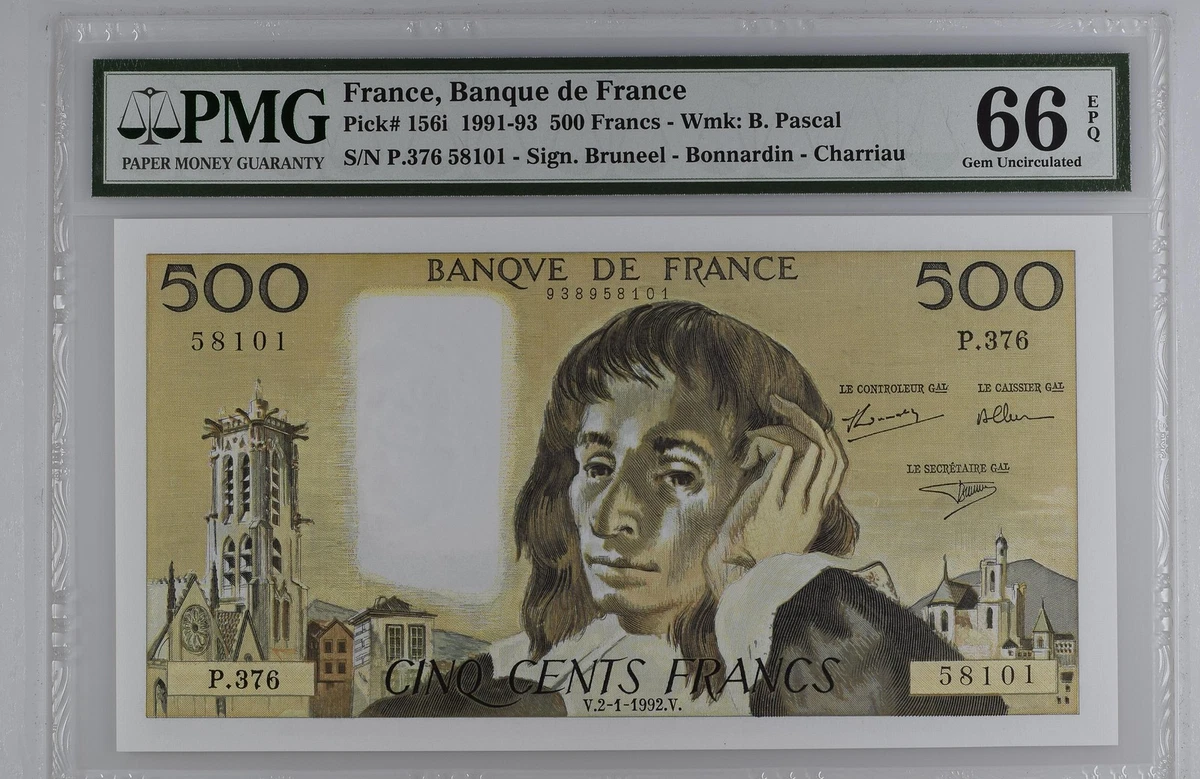 25+ PMG French Paper Money for sale | Updated Oct 2026