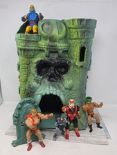1980s Vintage Castle Grayskull With Figures Very Loved And Played With 