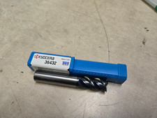 New Kyocera SGS 36432 1/2" End Mill 4FL SQ TA Z-Carbide 1/2"x1/2"x1"x3" USA