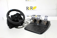 Logitech G923 Racing Wheel and Pedals - Black