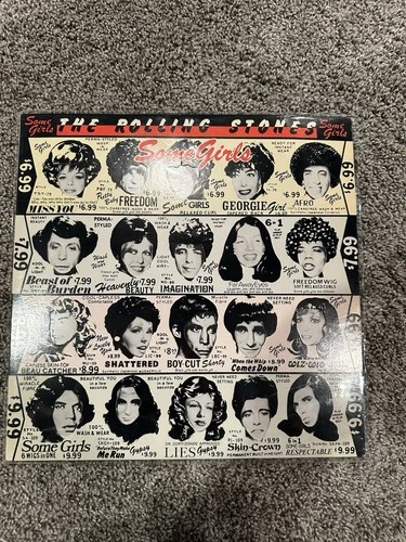 Rare 1st Press 1978 -Rolling Stones Banned Album Cover "Some Girls" COC39108