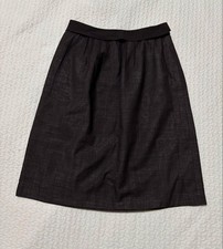 Margaret Howell Skirt Dark Brown Size 2 Length 23.6 inches